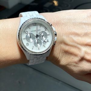 Michael Kors white watch